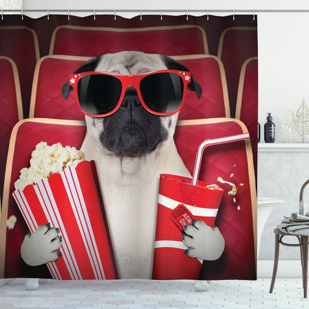Pupcorn Movie Theater Popcorn Dogs Humor Funny Purse Bag Hanger Holder Hook 